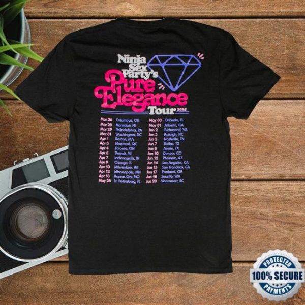 Good Merch Only Store Shop Pure Elegance Tour Tee