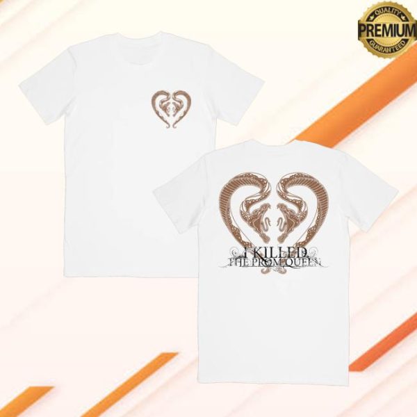 Imprintmerch Store Shop I Killed The Prom Queen Snakes White T-Shirt