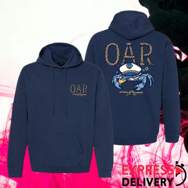 Oar Merch Store Shop Captain Crab Hoodie