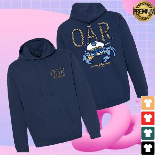 Oar Merch Store Shop Captain Crab Hoodie