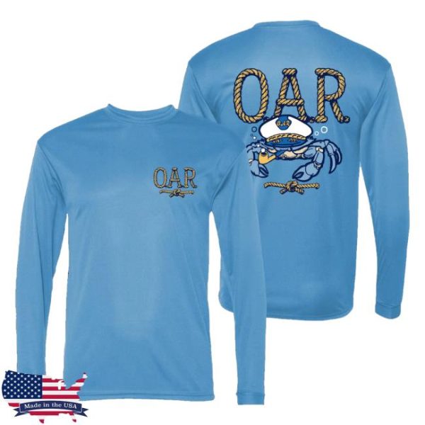 Oar Merch Store Shop Captain Crab Long Sleeve Tee