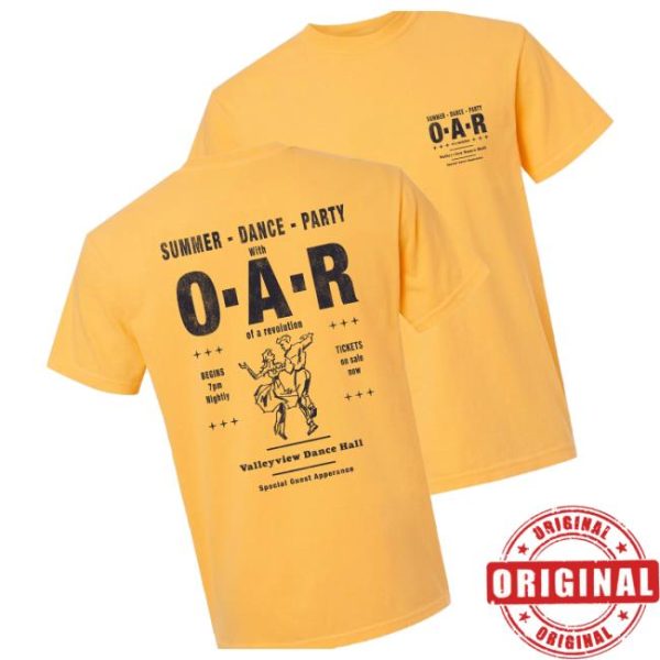 Oar Merch Store Shop Summer Dance Party Tee