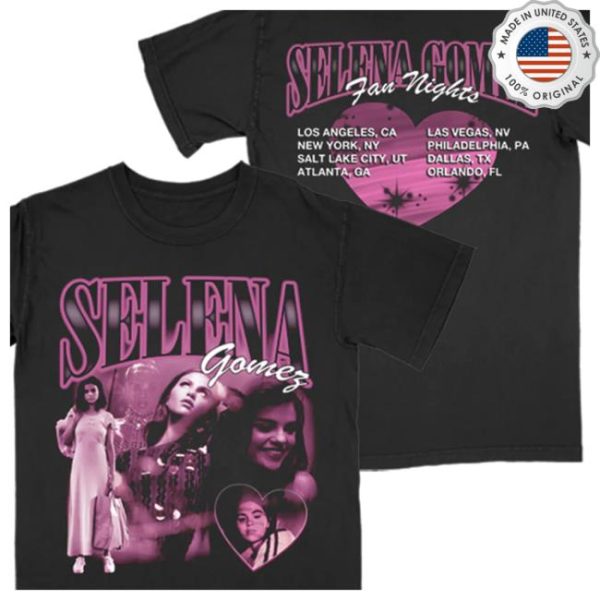 Selena Gomez Store Merch Selena Gomez Homage T-Shirt