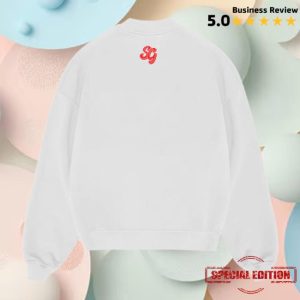 Selena Gomez Store Merch Selenator White Heart Crewneck