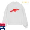 kenny selena gomez store merch selenator white heart crewneck