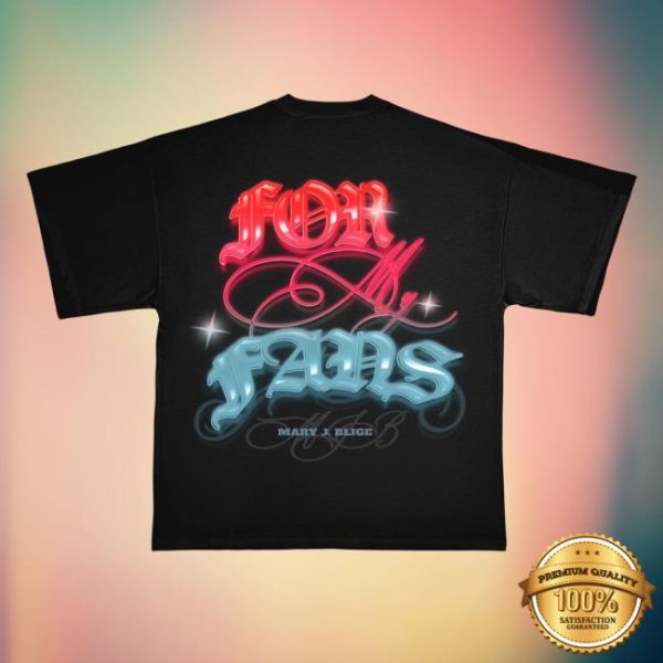 Mary J Blige Store Merch Crowd Black Tee