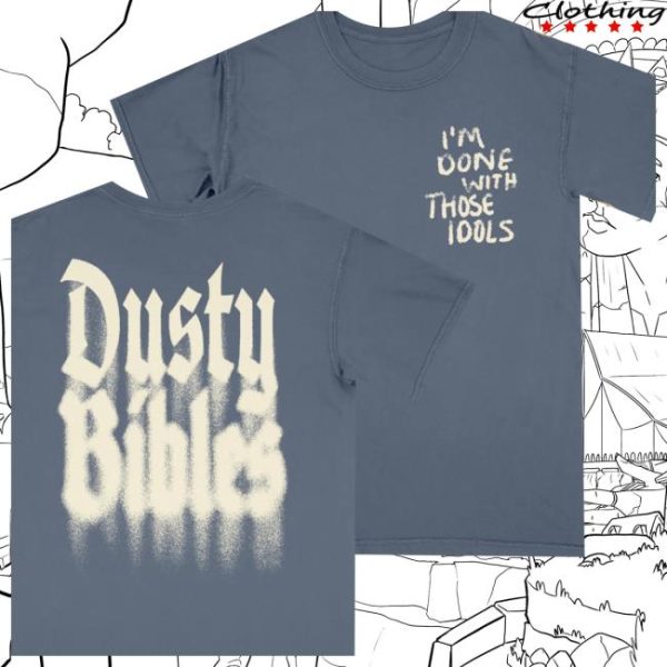 Josiah Queen Store Merch Dusty Bibles Tee
