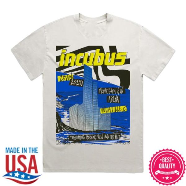 Incubushq Store Merch Incubus Limited Edition Uncasville 2025 Event Tee