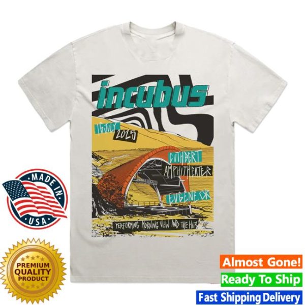 Incubushq Store Merch Incubus Limited Edition Eugene 2025 Event Tee