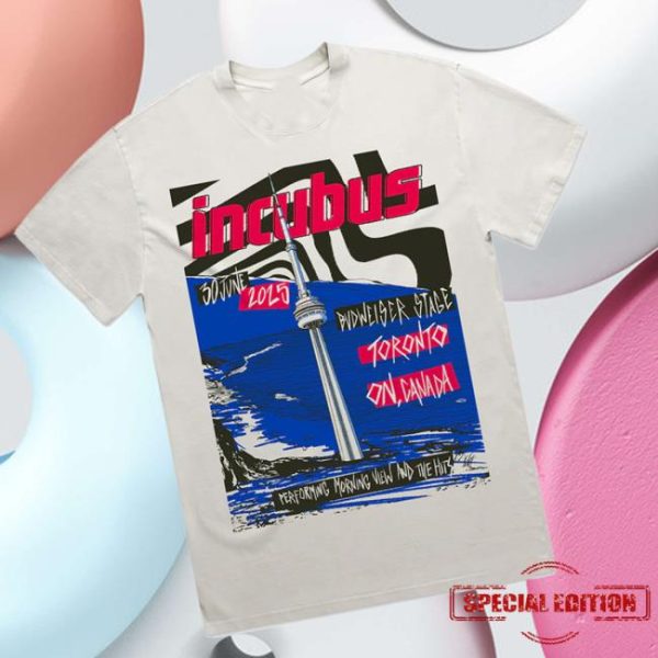 Incubushq Store Merch Incubus Limited Edition Toronto 2025 Event Tee