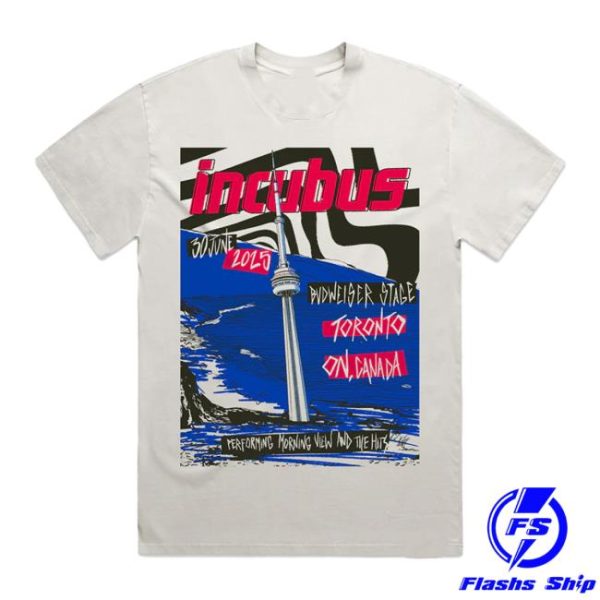 Incubushq Store Merch Incubus Limited Edition Toronto 2025 Event Tee