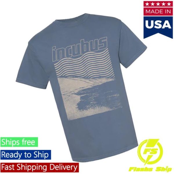 Incubushq Store Merch Mv Waves Blue Jean Tee