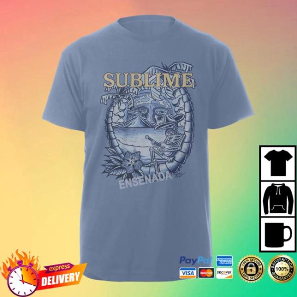Sublimelbc Store Merch Ensenada Crest T-Shirt