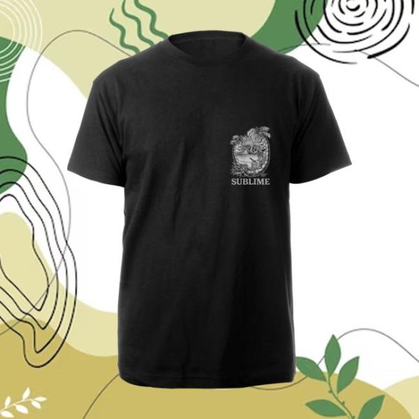 Sublimelbc Store Merch Ensenada Crest Black T-Shirt