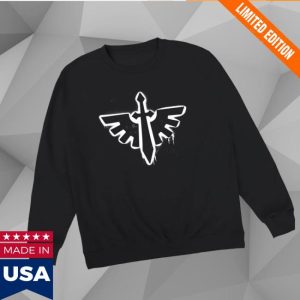 Warhammer Store Merch Dark Angels Graffiti Insignia Sweatshirt