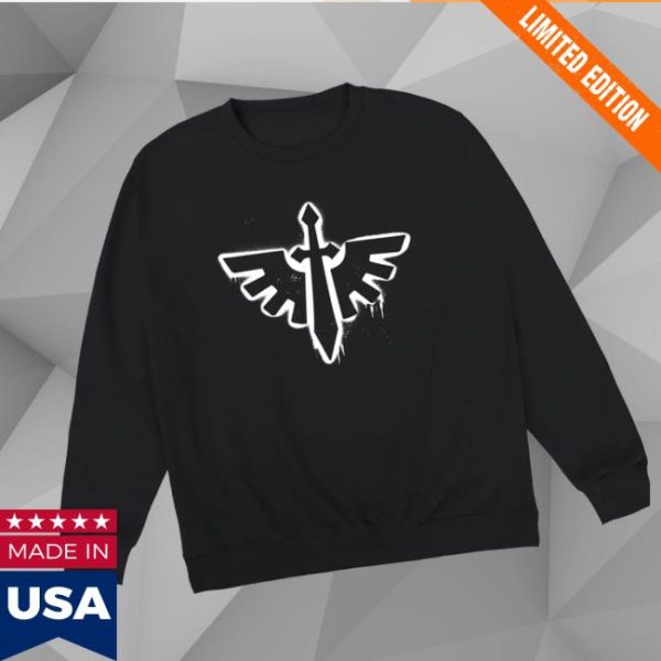 Warhammer Store Merch Dark Angels Graffiti Insignia Sweatshirt