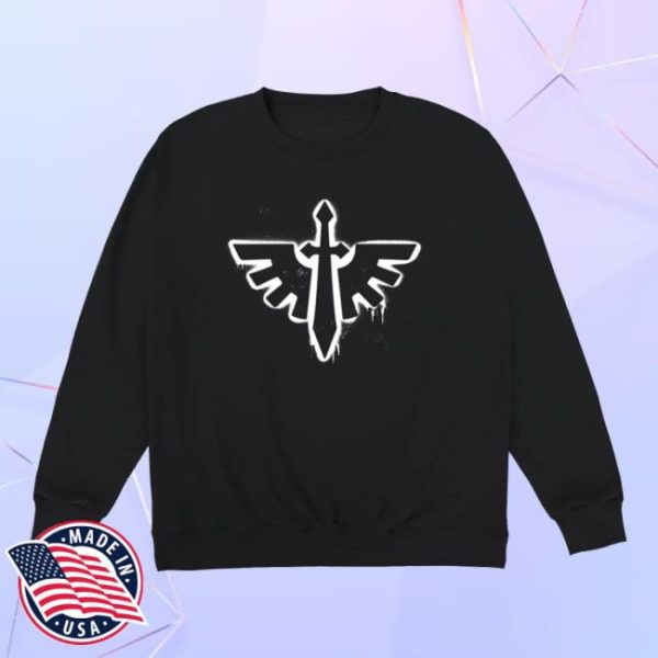Warhammer Store Merch Dark Angels Graffiti Insignia Sweatshirt