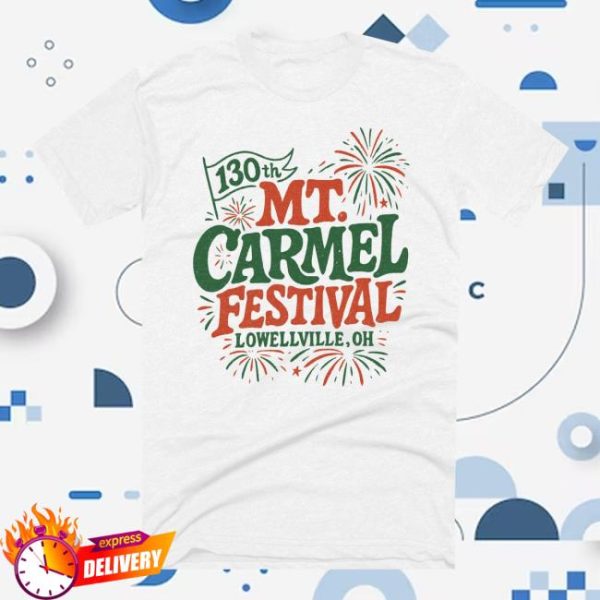Youngstown Clothing Store Merch 130Th Mt. Carmel Festival Shirt