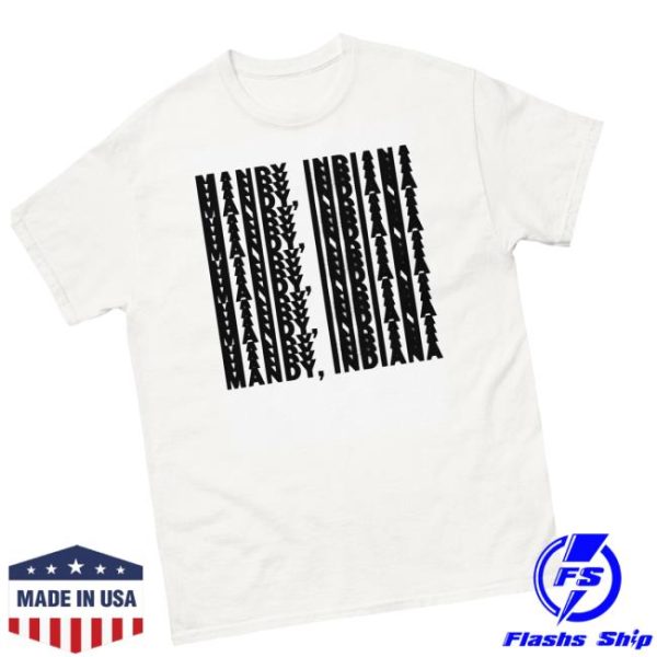 Firetalkrecs Store Merch Mandy, Indiana Logo Tee