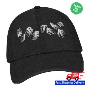 Firetalkrecs Store Merch Fire Talk Logo Denim Hat