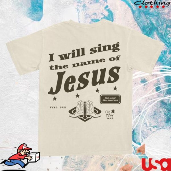 Rhett Walker Store Store Merch I Will Sing Shirt