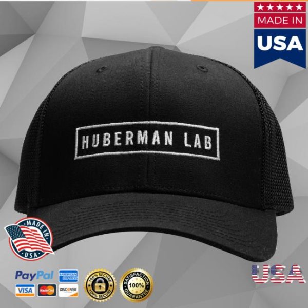 Hubermanlab Store Merch Huberman Lab Bar Logo Trucker