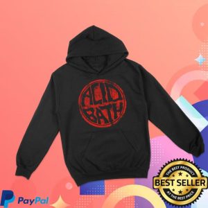 Acid Bath Official Store Merch Acid Bath Worn ‘And Torn Logo Hoodie