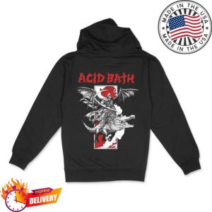 Acid Bath Official Store Merch Alligator Zip Up Hoodie