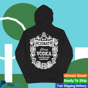 Acid Bath Official Store Merch Cheap Vodka Zip Up Hoodie