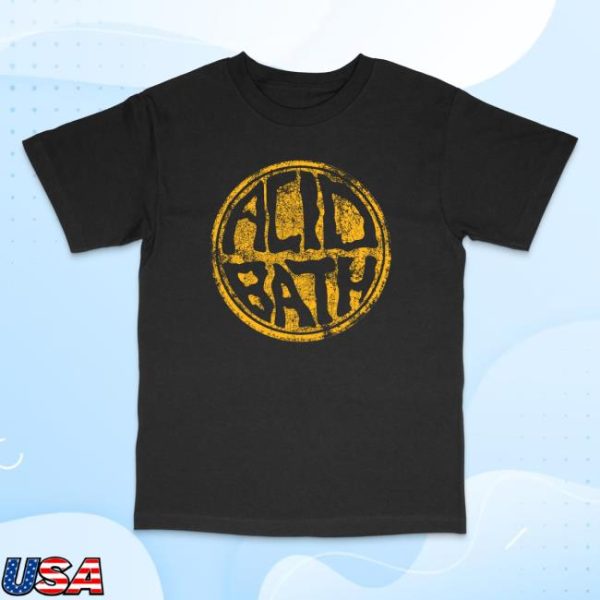 Acid Bath Official Store Merch Acid Bath Worn ‘N Torn Logo Tee