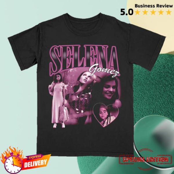 Selena Gomez Official Store Merch Shop Selena Gomez Homage T-Shirt