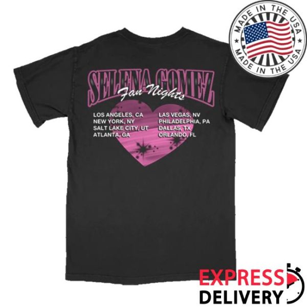 Selena Gomez Official Store Merch Shop Selena Gomez Homage T-Shirt