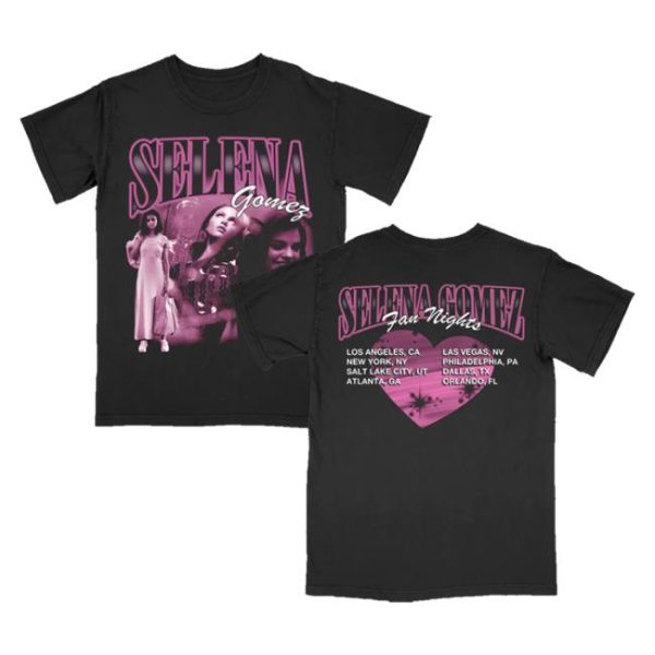 Selena Gomez Official Store Merch Shop Selena Gomez Homage T-Shirt