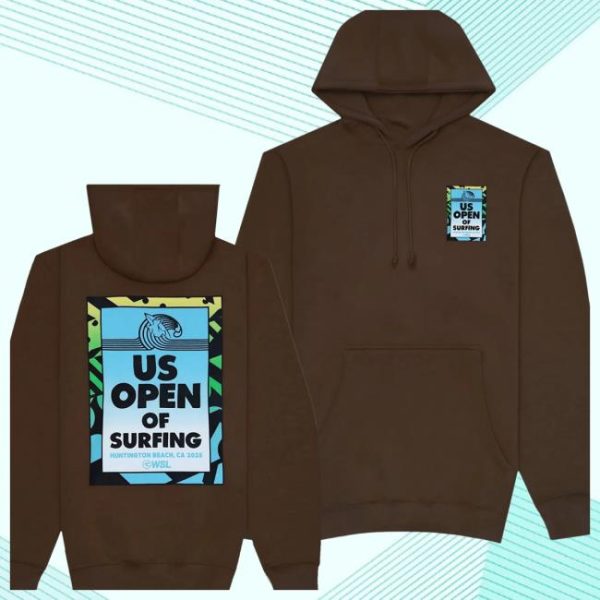 Wslstore Merch 2025 Lexus Us Open Of Surfing Stained Glass Pullover Hoodie