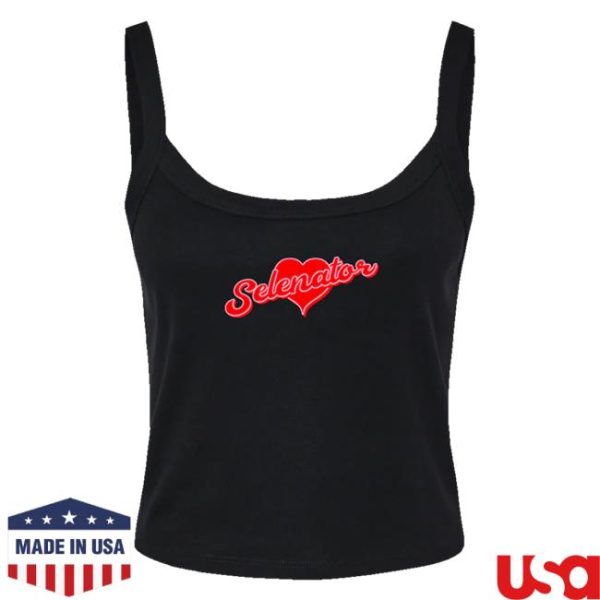 Selena Gomez Official Store Merch Shop Selenator Black Heart Tank