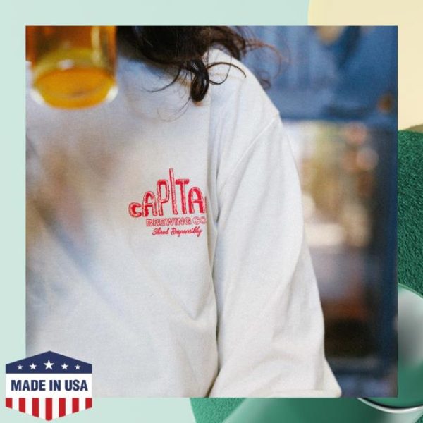 Capital Brewing Store Merch Limited Edition Simon Perini Winter Long Sleeve Tee