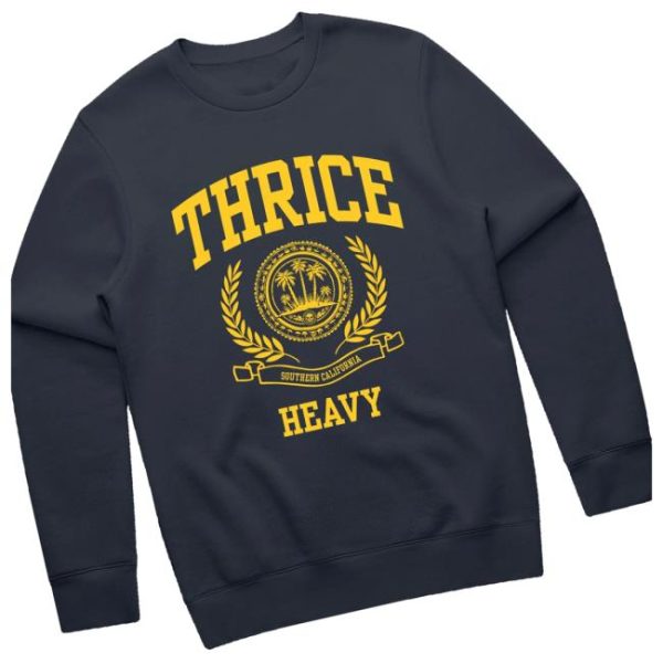 Thrice Merch Store Shop Heavy Crewneck