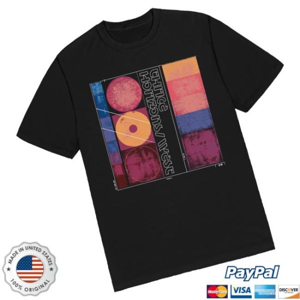 Thrice Merch Store Shop Horizons West Album Cover Tee