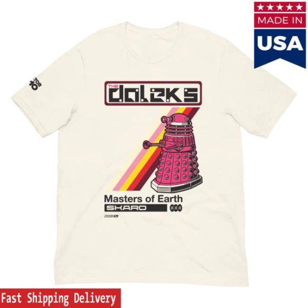 Bbc Shop Store Merch Doctor Who Daleks Unisex T-Shirt