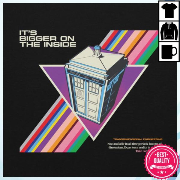 Bbc Shop Store Merch Doctor Who Tardis Mode Hoodie