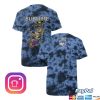 kenny Sublime Store Merch Shop Ensenada Skeleton T Shirt Blue Tie Dyeaa