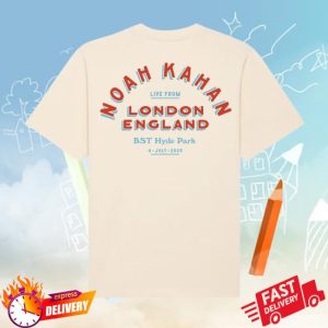 Noah Kahan Store Merch London Tee
