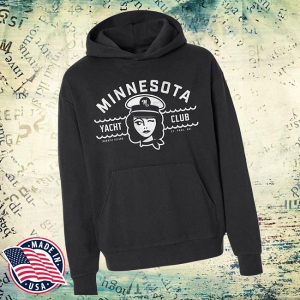 Minnesota Yacht Club Festival Store Merch Wink Pullover Hoodie