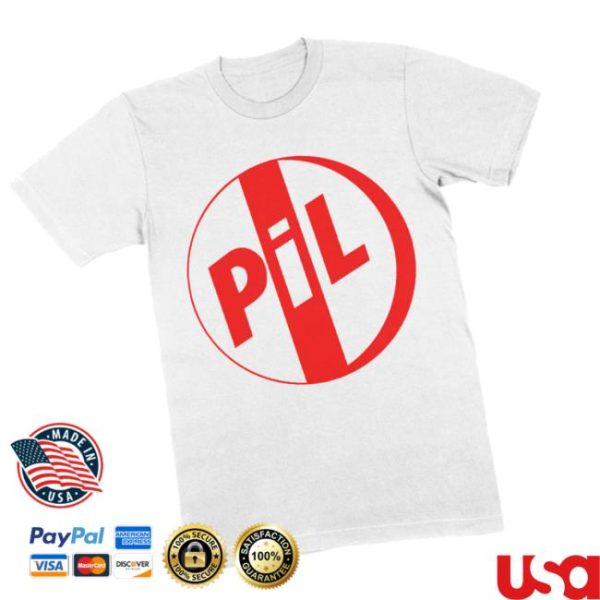 Pilofficial Store Merch Red Logo White T-Shirt