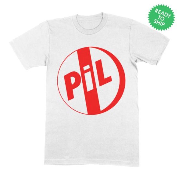 Pilofficial Store Merch Red Logo White T-Shirt