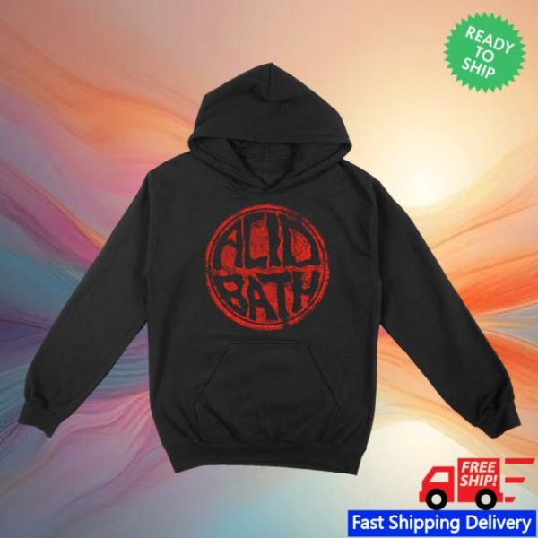 Acid Bath Official Merch Store Shop Acid Bath Worn N Torn Logo Hoodie