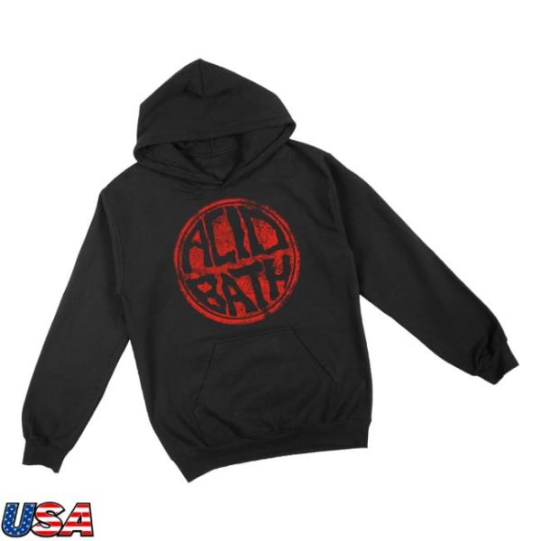 Acid Bath Official Merch Store Shop Acid Bath Worn N Torn Logo Hoodie