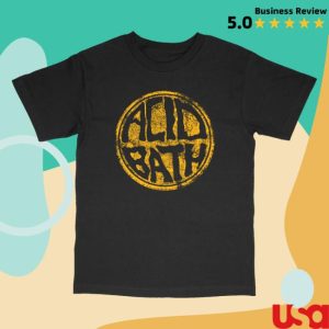 Acid Bath Official Merch Store Shop Acid Bath Worn N Torn Logo Tee