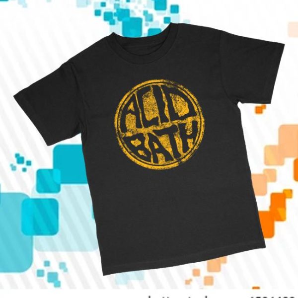 Acid Bath Official Merch Store Shop Acid Bath Worn N Torn Logo Tee