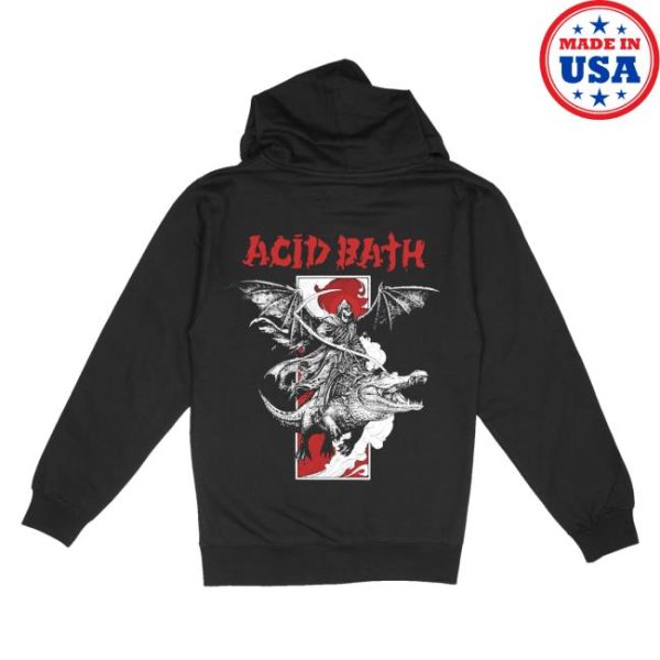 Acid Bath Official Merch Store Shop Alligator Zip Up
